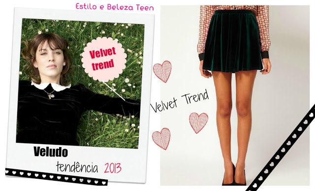 Tendências para o Outono/Inverno 2013 - Veludo.