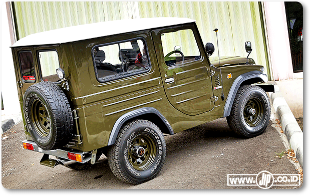 Modifikasi Mobil Jip Lawas Daihatsu Taft F50 "Kebo" Tahun 1980