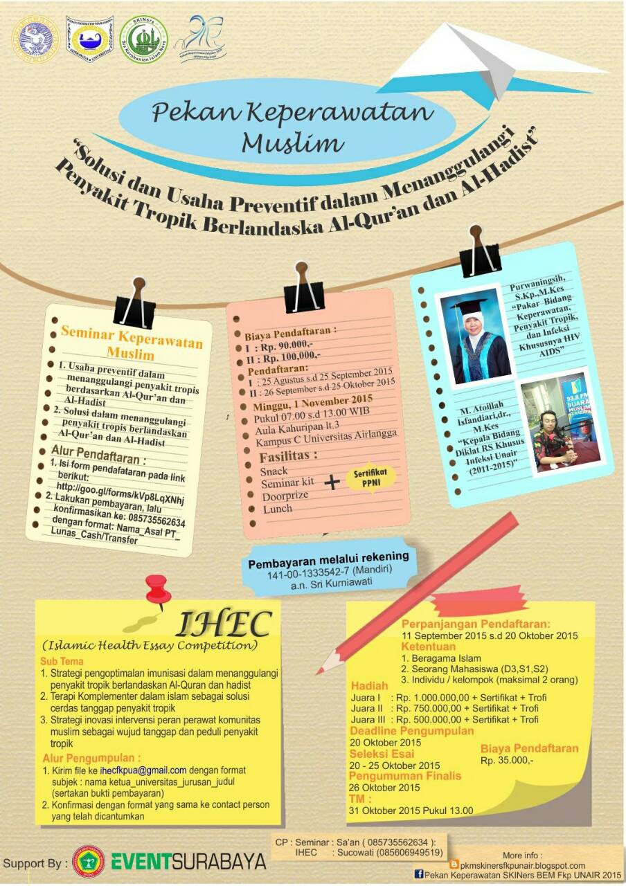 Pekan Keperawatan Muslim FKP 2015