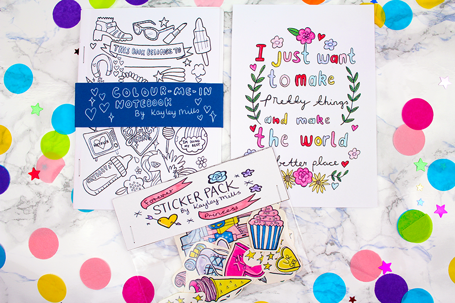 stickers print colouring