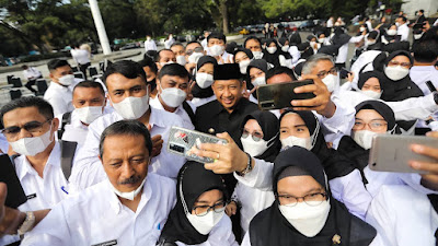 Dari 4.000 Tenaga Honorer di Lingkungan Pemkot Bandung Hanya  K2 Diprioritaskan Jadi P3K 