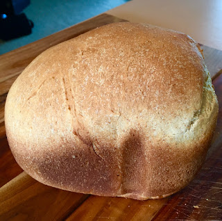 Spelt bread made in Bread Machine