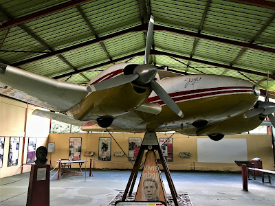 Jacques Brel Beechcraft aircraft Hiva Oa