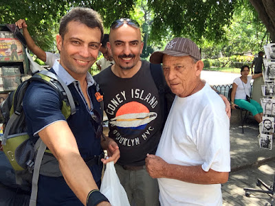 Cuba, Küba, Havana, Havana, Plaza de Armas, Turkish boys