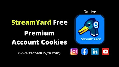 StreamYard free Premium Account Cookies 2022