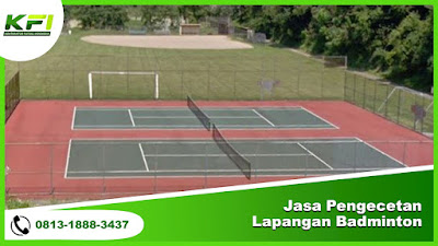 Jasa Pengecatan Lapangan Badminton