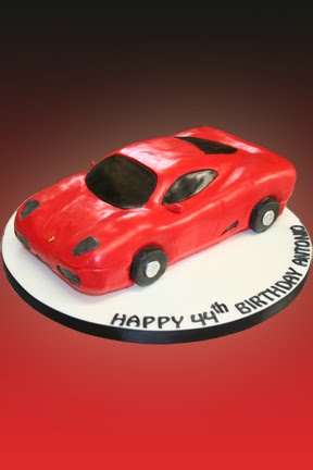 Sendbirthday Cake on Ferrari Birthday Cake   Kathy Dvorski Cakes