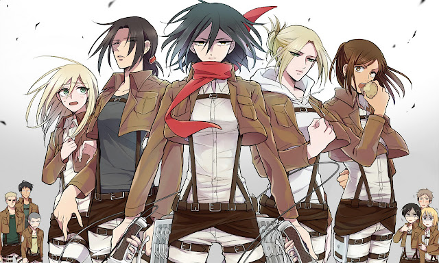   Attack on Titan Shingeki no Kyojin Anime Girl Annie LeonHardt Armin Arlert Bertholt Fubar Chirsta Renz Conny Springer Eren Jaeger Jean Kirchstein Mikasa Ackerman Reiner Braun Sasha Browse HD Wallpaper Desktop Background 