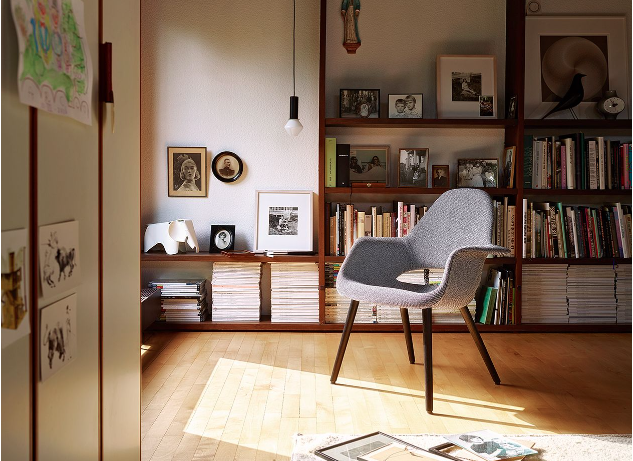 Chiếc ghế Organic của Charles Eames và Eero Saarinen được thiết kế vào năm 1940.