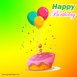  Beautiful happy birthday wishes images with beautiful cake