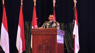 Panglima TNI : TNI-Polri Harus Solid dan Waspadai Ancaman Yang Mungkin Terjadi