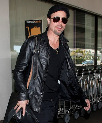 Gambar Jaket Kulit Brad Pitt