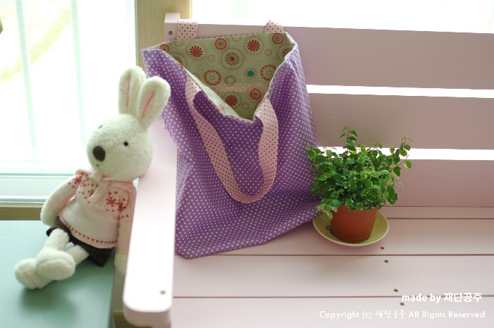 How to Make a Bag in One Hour. Sewing Photo Tutorial.