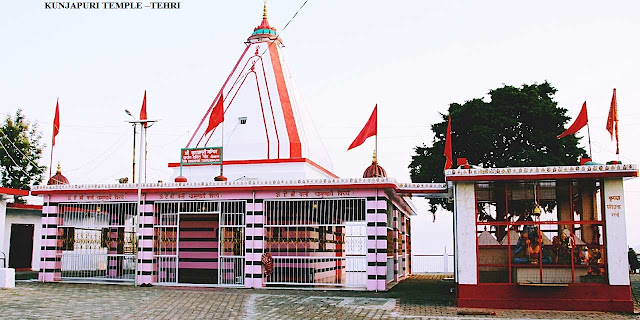 KUNJAPURI TEMPLE-TEHRI-LAKE-TEHRI GARHWAL-UTTRAKHAND-TEHRI TOURISM-NEW TEHRI