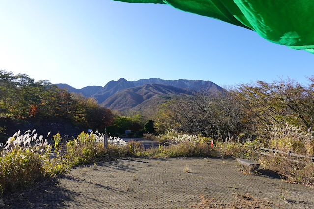 鳥取県西伯郡大山町豊房 香取草谷展望駐車場からの眺望