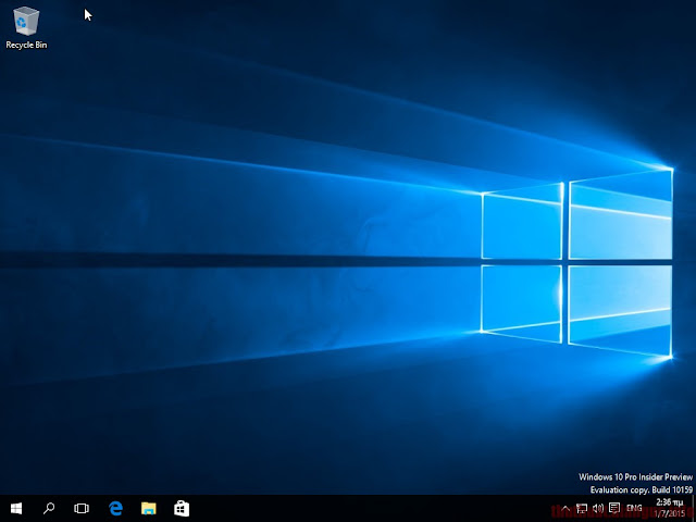 Download Windows 10 Bulld 10159 mới nhất