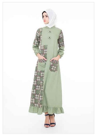 Koleksi Baju Muslim Batik 2019 dengan Desain Yang Simple 
