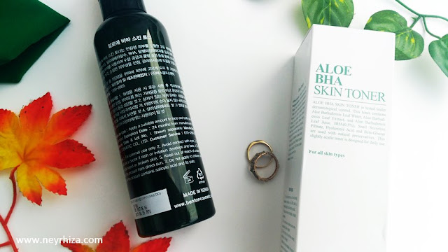 HARGA BENTON ALOE BHA TONER