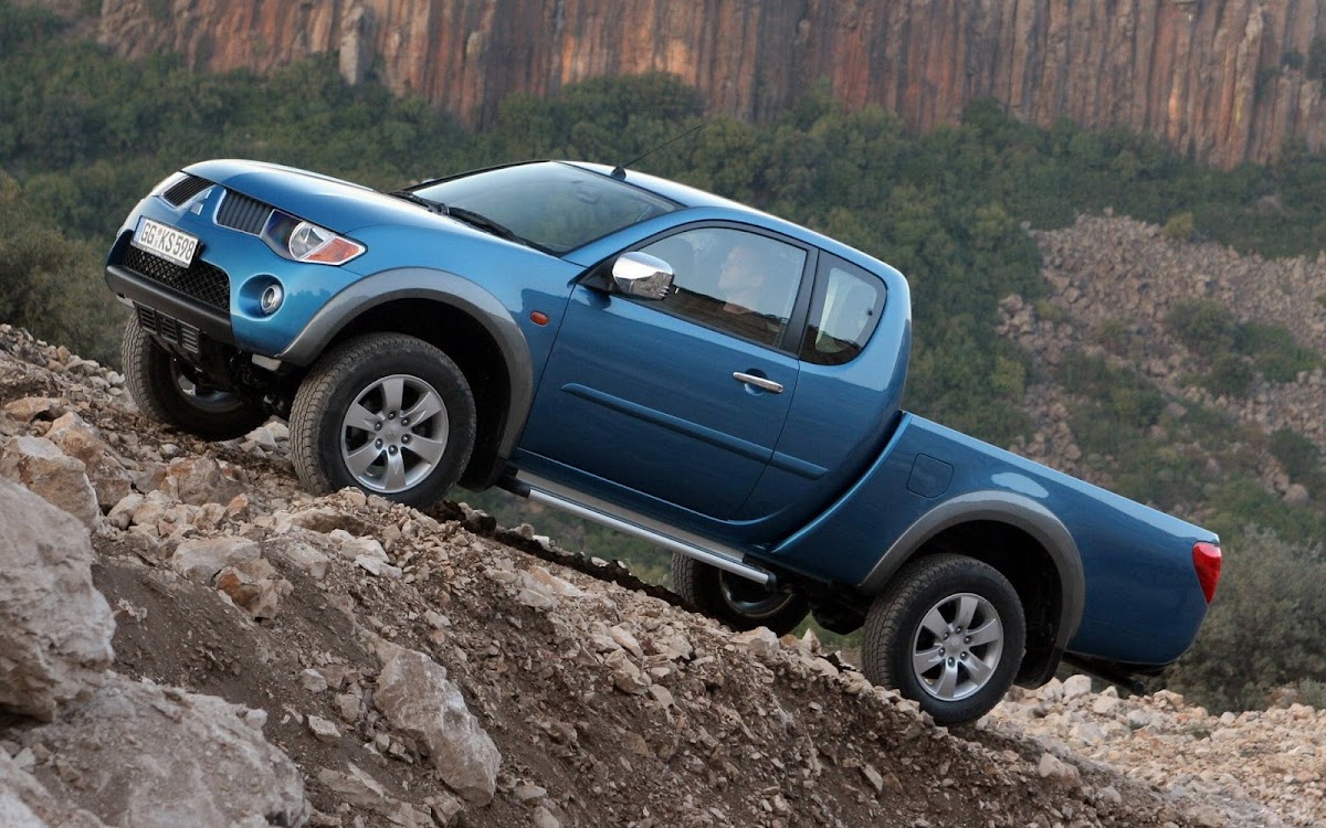 Mitsubishi Triton Pickup Truck Widescreen Wallpaper