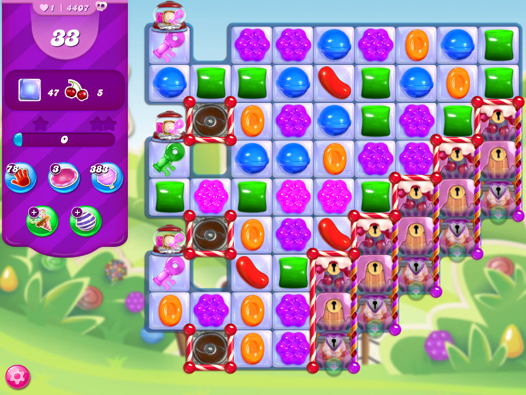 Candy Crush Saga level 4407