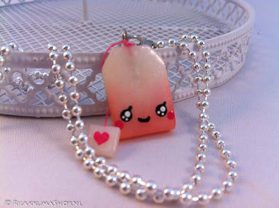 Kawaii cute ♥ Tea-bag on ball chain