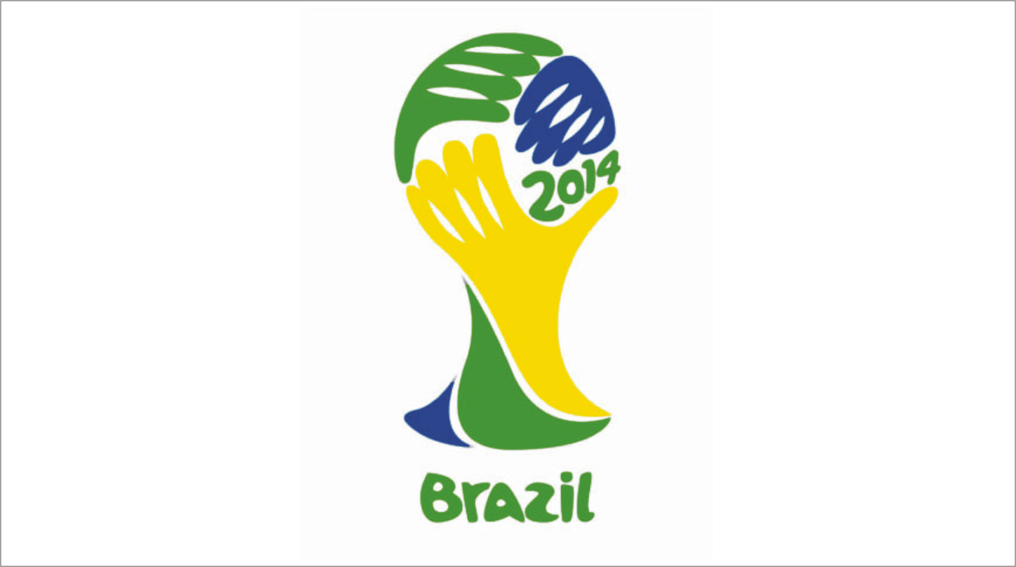 LA PELOTA NO DOBLA: Logo Brasil 2014