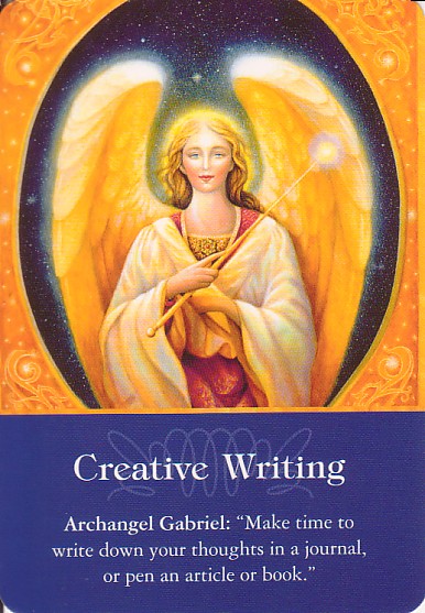 Got Angel? : Archangel Oracle Card for 3-20-13 Creative Writing