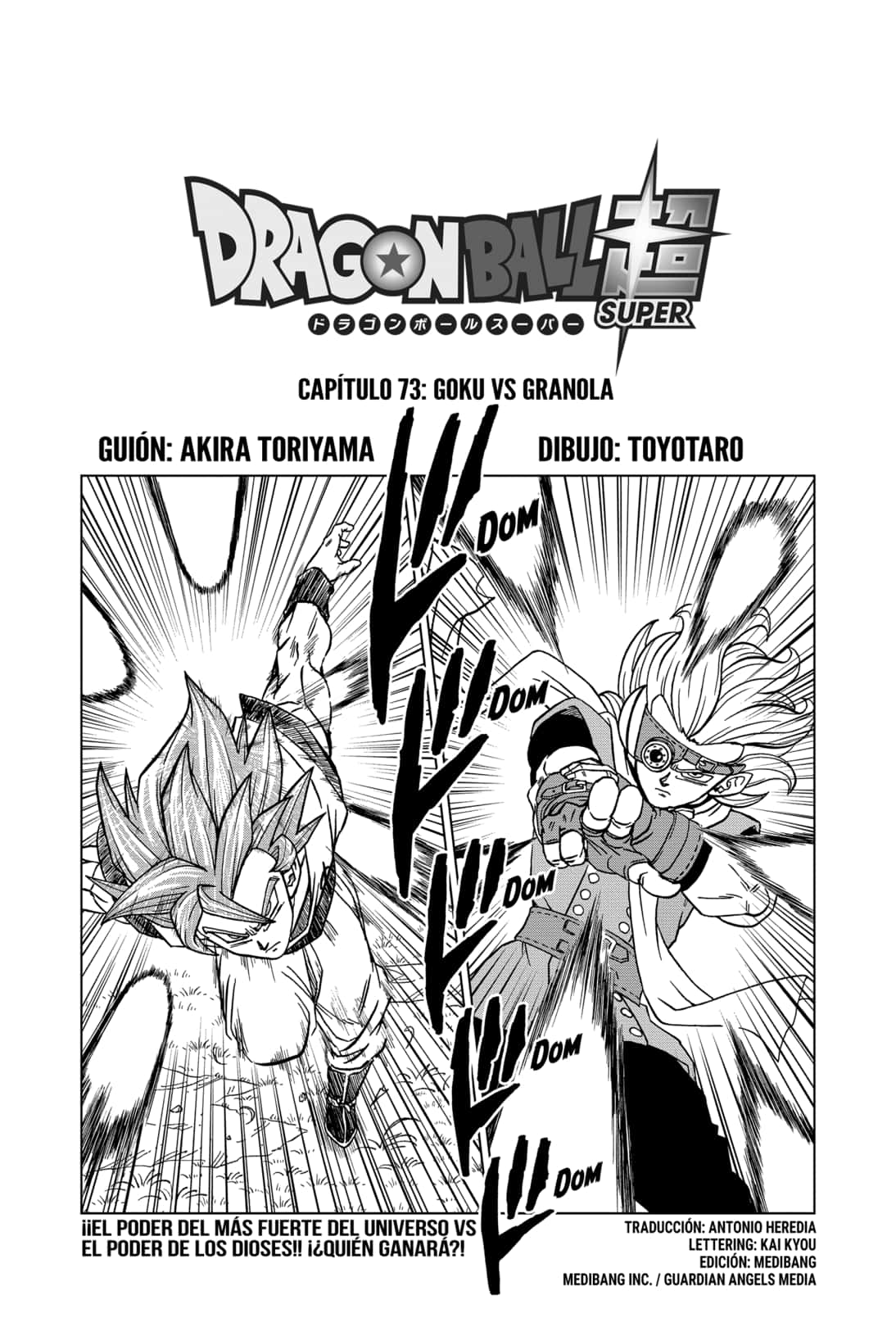 Dragon Ball Super Episodio 73: Goku Vs Granola Completo en Español