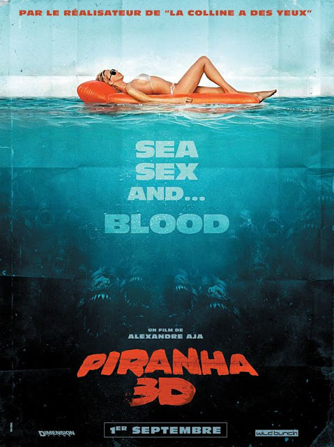 Piranha 3D poster