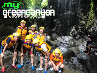 body rafting di green canyon