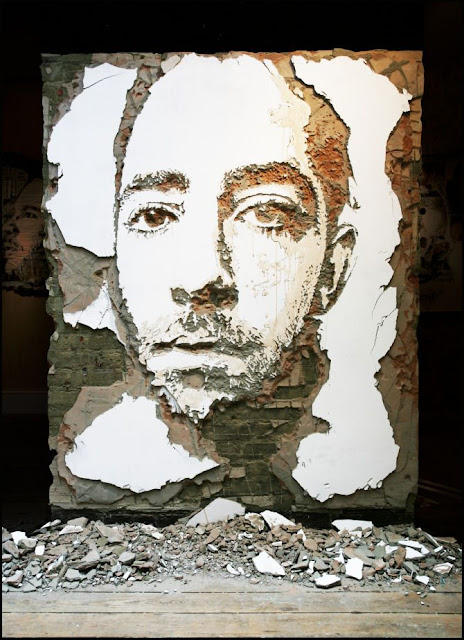 Alexandre Farto - Vhils Arte urbana grafitti