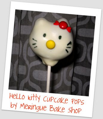 Hello Kitty Pop Cakes For Wedding Souvenirs