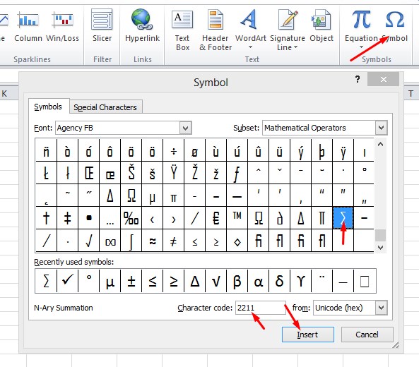 Cara Membuat Simbol Sigma Di Excel Dengan Mudah