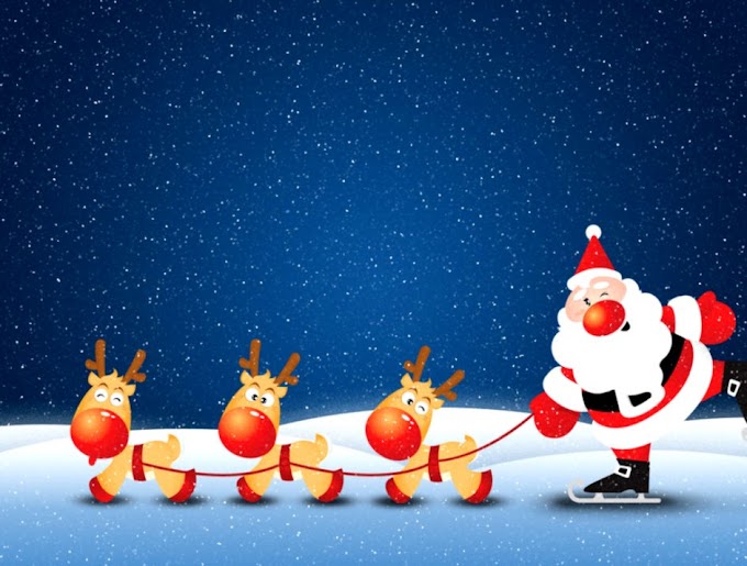 Santa Claus Animated Christmas Wallpaper