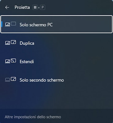 Proietta Windows