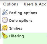 smiley chat box option