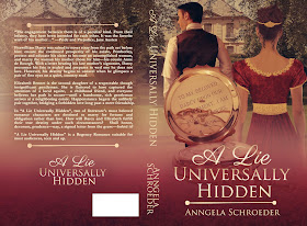 Book cover: A Lie Universally Hidden by Anngela Schroeder