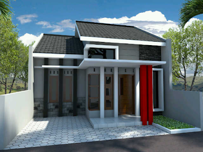 desain rumah kecil sederhana terbaru 