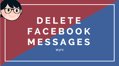 delete Facebook messages and photos all at once