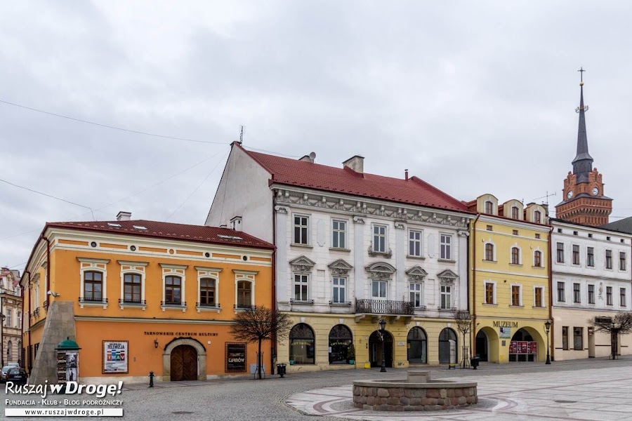 Kamieniczki na rynku w Tarnowie