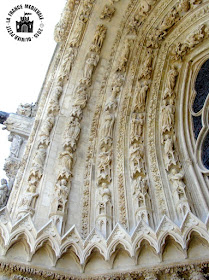 REIMS (51) - Cathédrale Notre-Dame (Extérieur - Façade occidentale)