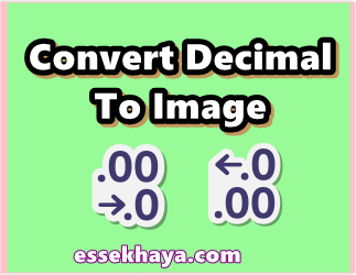 Decimal To Image Converter