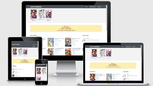 Free Template Manga Furiox Blogger Responsive