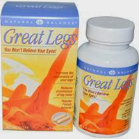 iHerb Coupon Code YUR555 Natural Balance, Great Legs, Vein Formula, 60 Capsules