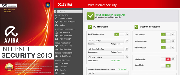 Avira Internet Security 13.0.0.3640