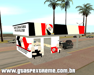 Base Comunitária PMESP para grand theft auto