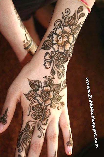 Beautiful Designs Mehndi Of Eid Collections 2014 Pictures Wallpapers