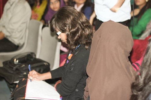 Audience at beacon light academy