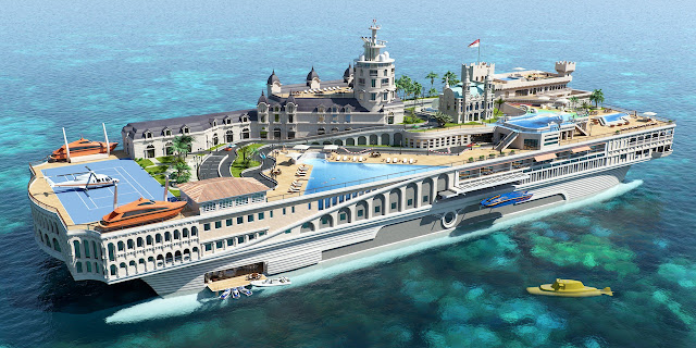 The Breath-taking $1 Billion 'Streets Of Monaco' Superyacht!!!