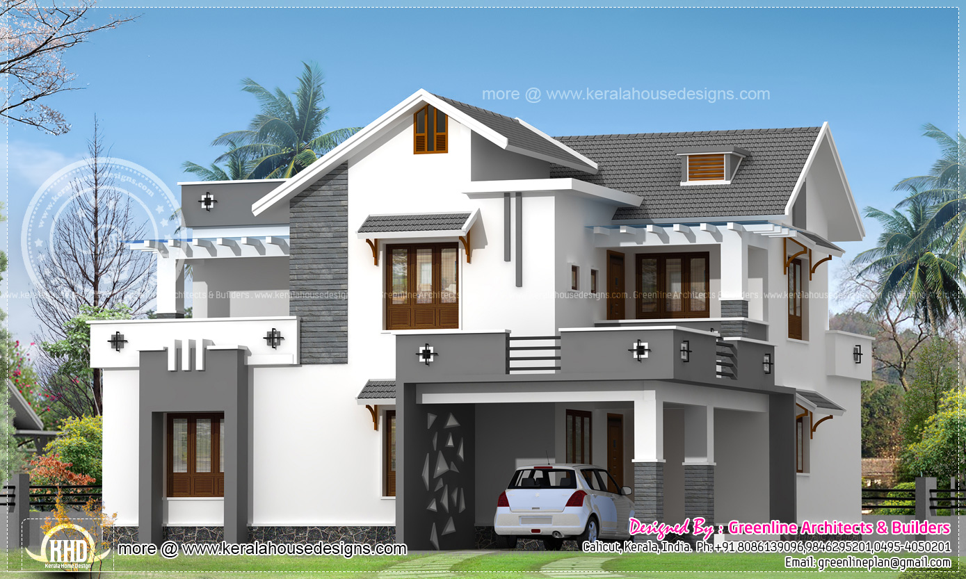 Kerala Home Design New Modern Houses